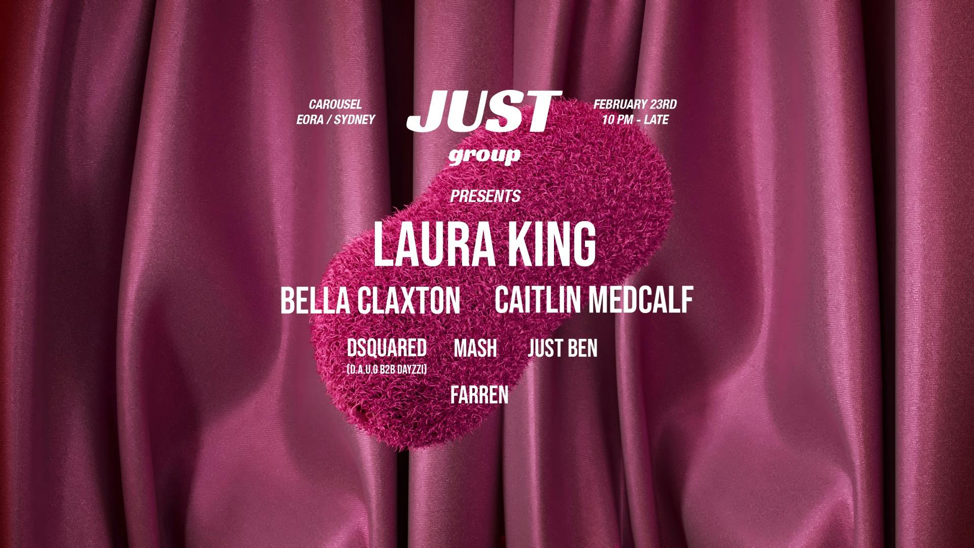 Just Group Presents: JG4 w/ Laura King, Bella Claxton, & Caitlin Medcalf