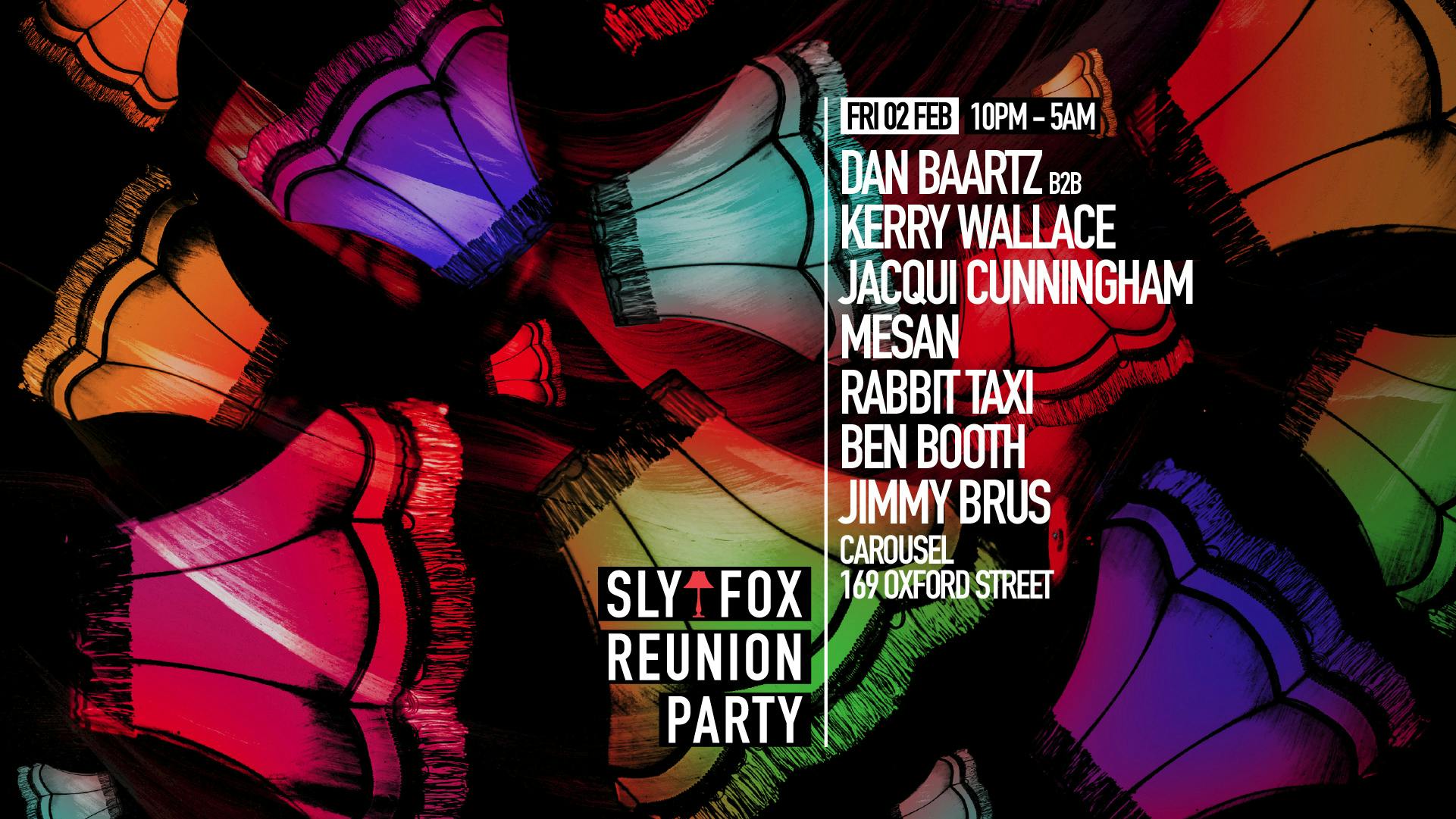 SLYFOX Reunion Party - Friday 2nd February