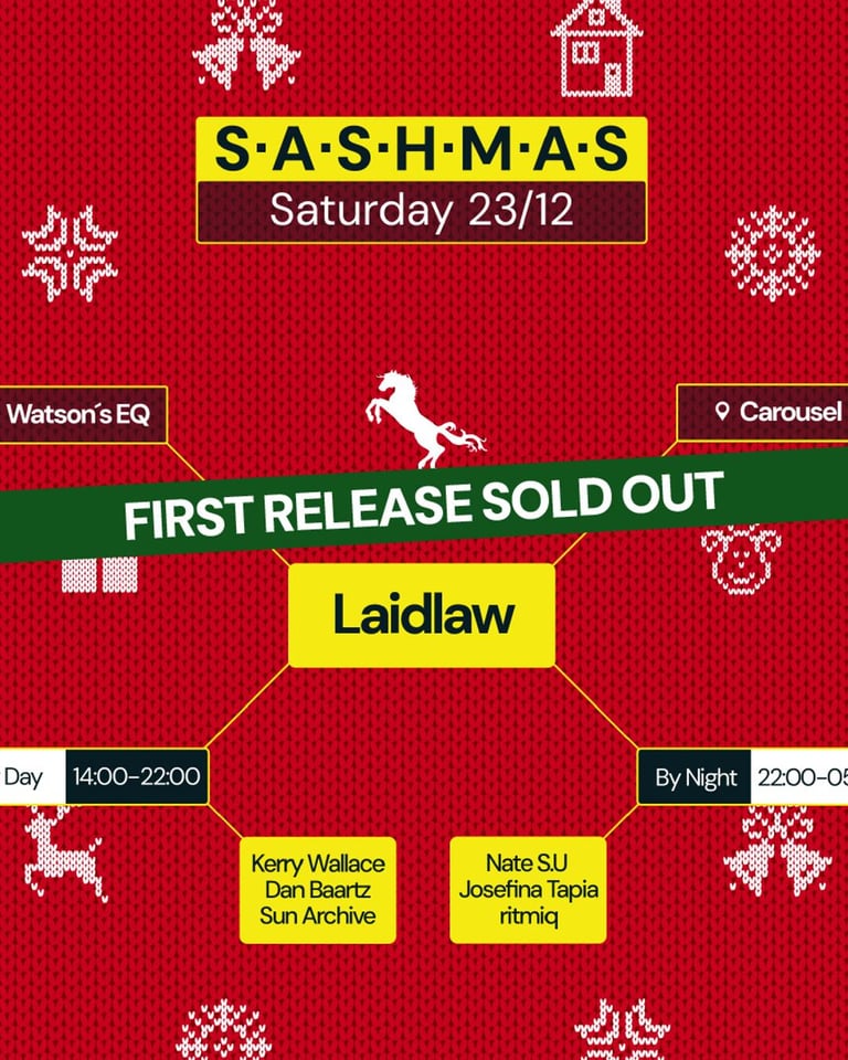 S.A.S.H.M.A.S By Day & Night Laidlaw Saturday 23rd December