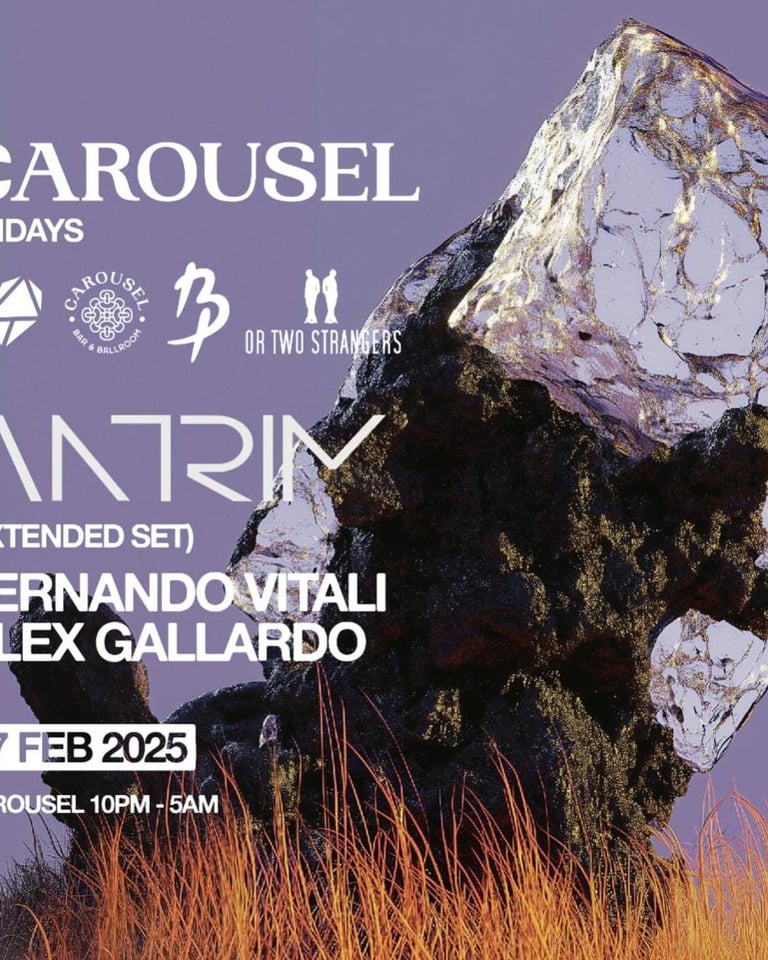 Carousel Fridays x Bondi Production - ANTRIM - Friday February 7th