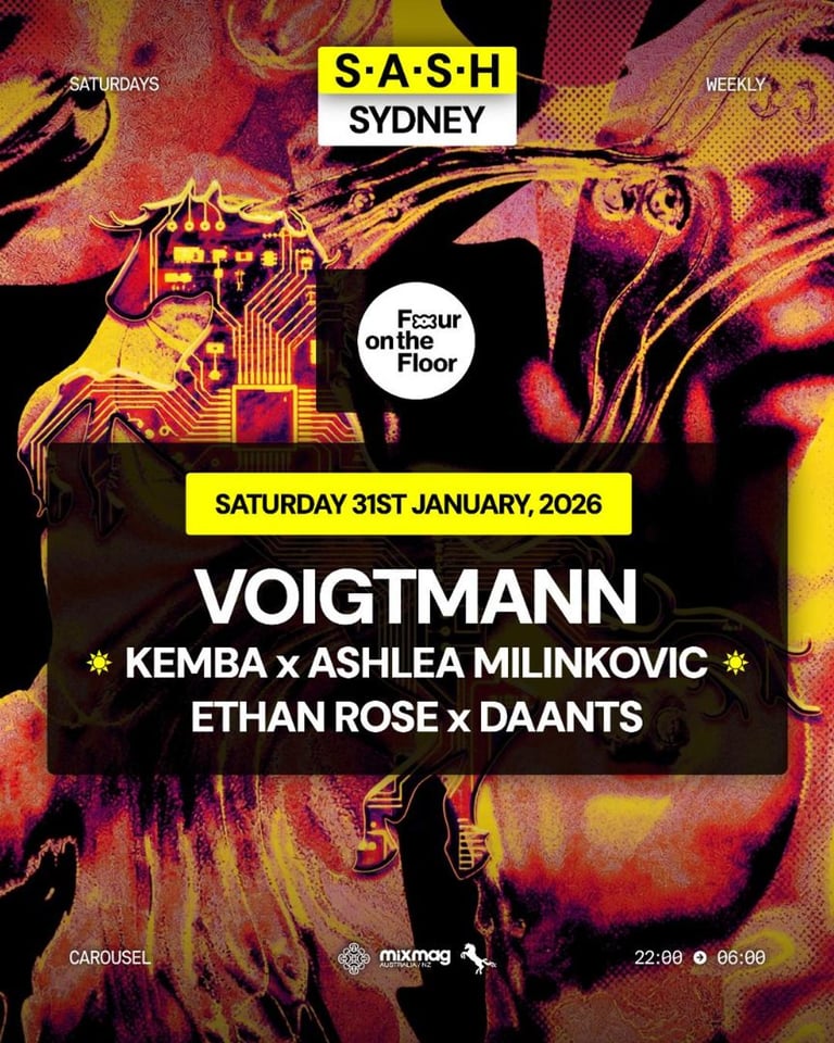 S.A.S.H Sydney Voigtmann Saturday 17th October