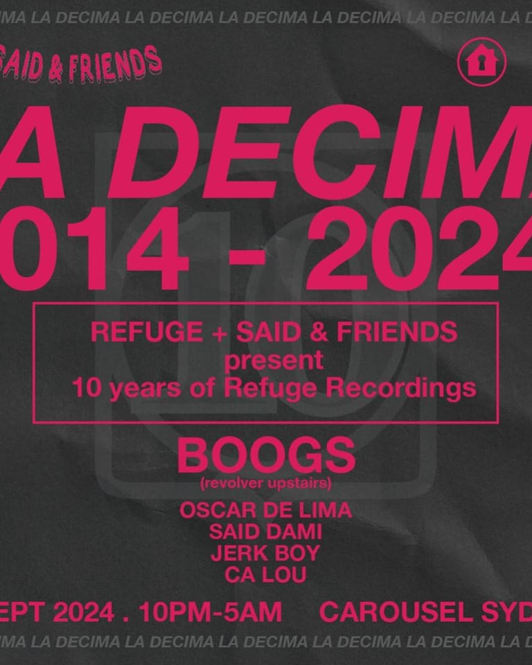 Refuge + Said & Friends // 10 Years of Refuge Recordings ft. BOOGS