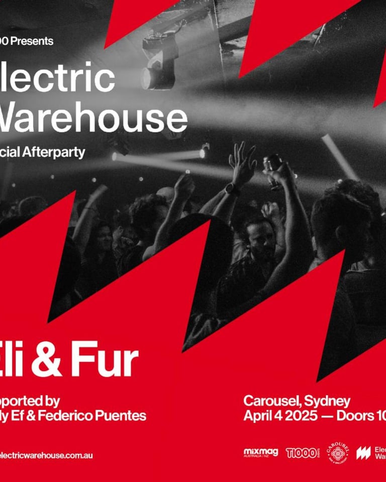 Electric Warehouse Official Afterparty w/ Eli & Fur // Friday April 4th