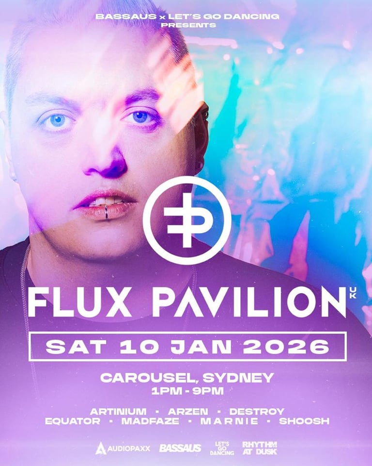 BASSAUS & LGD pres. FLUX PAVILION (UK) || DAY PARTY || 1PM - 9PM ||