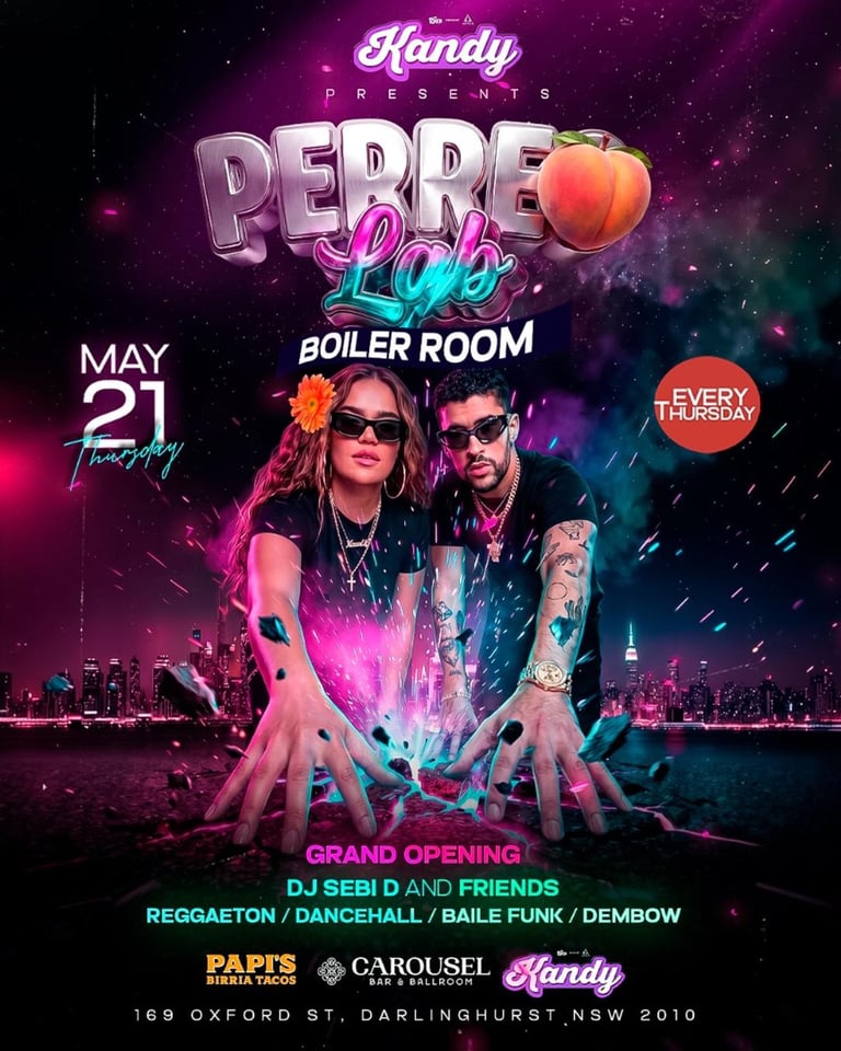 PERREO LAB Thursdays by Kandy